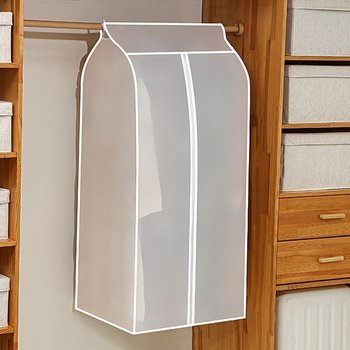 정리 행거커버 지퍼 옷 정장 의류 보관 PEVA 옷커버 흰색 대용량옷커버 지퍼식옷커버 행거가리개