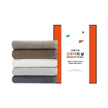 송월타올 근로자의날 기념 뉴컬러무지 1매 선물세트 (WE8CD9E)