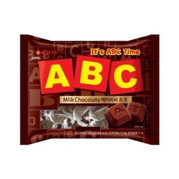 [JHQRYJFV_55]소모품 ABC초콜렛(187g)