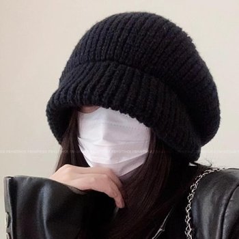 니트비니 여성 겨울 니트 모자 (WFG8BJX)
