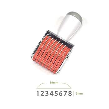 회전넘버링 342IUF51 금액인 8자리 39x5mm