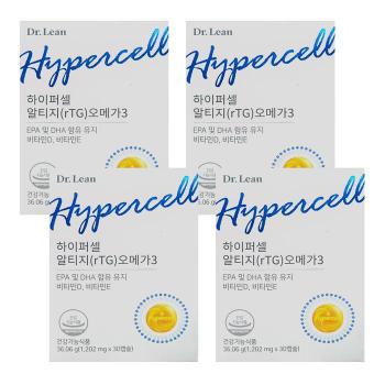 닥터린 하이퍼셀 알티지 오메가3 1202mg 30캡슐 4박스 FWS (S49298711)
