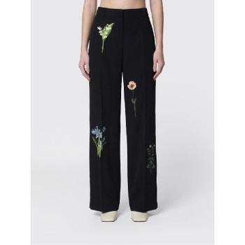 [해외] 스텔라 맥카트니 Womans Pants Stella Mccartney 6440143HU704 Black 1000 [관부가세