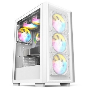 DAVEN D6 MESH 강화유리 화이트 (미들타워)