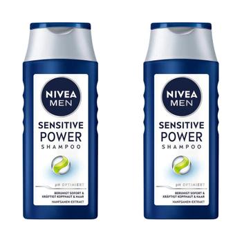 [해외직구] 독일직구 Nivea 니베아 맨 센서티브 파워 샴푸 250ml 2팩