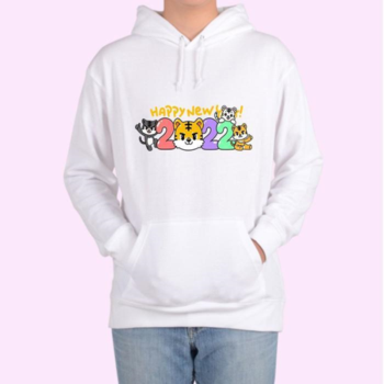 [JHQOQ052_4B]후드티 호랑이 기운 가족티 받자 (26617279)