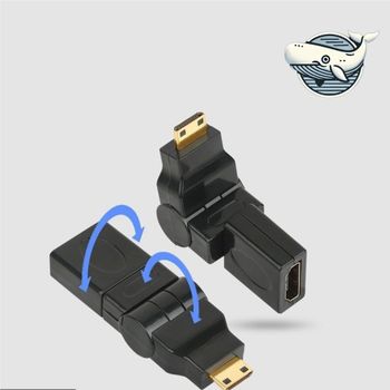 회전 젠더 미니 연결 어댑터 고급 비디오 microhdmi 스마트폰미러링케이블 마하링크hdmi