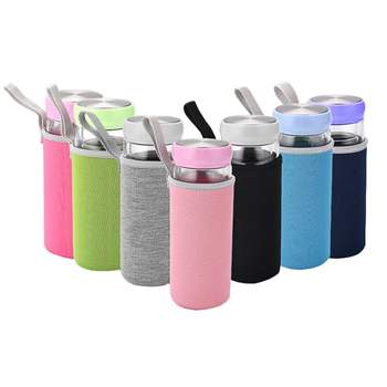 뷰레이티닷컴 베이크 무지 물병가방 텀블러 360ml 미니토트백