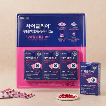 [트레이더스]종근당건강(주) 아이클리어 루테인지아잔틴 미니캡슐