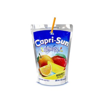 농심 카프리썬 오렌지망고 200ml x 24개