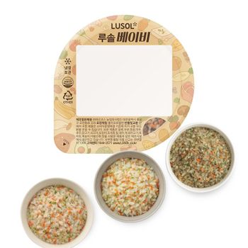 루솔 이유식 3단계 진밥 25팩 골고루[35368700]