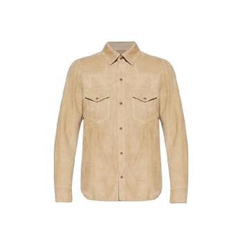 일레븐티 스웨이드 웨스턴 셔츠 M75CAMM01PEL0M001 02 TP971363767