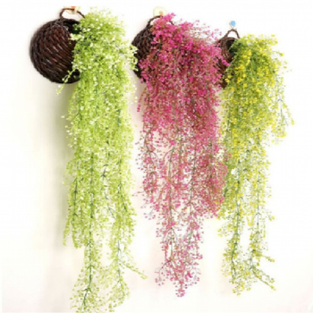 생화같은조화 벽걸이 인테리어 조화 인조 담쟁이 넝쿨 버들가지 바구니넝쿨 - (소)