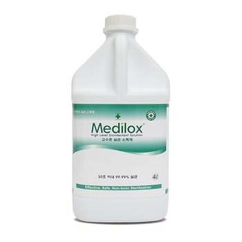 고수준살균소독제 메디록스 살균소독제 4L 실내소독제