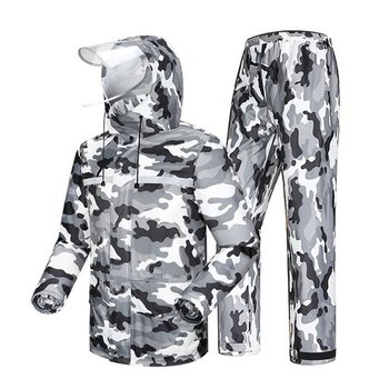 [ME088P34_61]상하의세트 배민 비옷 우비 그레이카모