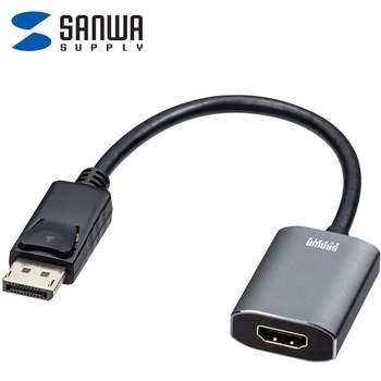 SANWA 액티브 Displayport to HDMI 영상 변환컨버터 DP컨버터 HDMI컨버터 영상컨버터