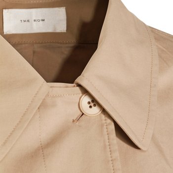 [해외] [해외배송] 더 로우 베이지 코튼 DAYTON 트렌치 코트 10766W4323BEI B1042000333