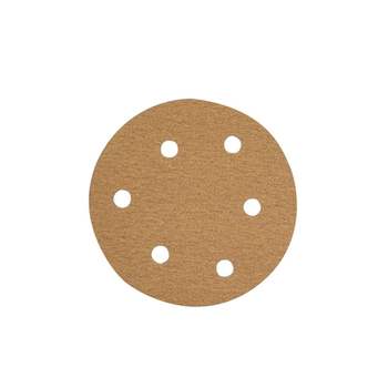 노튼 DQ19ZQ97 샌더 종이 페이퍼 페파 125mm (5) x6홀 320 탈부착형 100장/통 ABR-CA-C-163