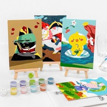 명화 인기 레이지스타 패러디 미니 감성 이젤 그리기 (WFH5AIM)