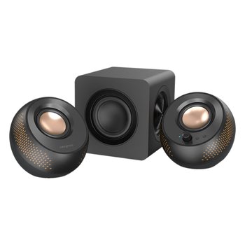 [해외] 크리에이티브 PEBBLE X PLUS RGB 조명 2.1채널 유무선 스피커