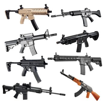 아카데미과학 비비탄 에어건 전동건 소총 모음 K2,AR15,M4A1,M416,MCX,GS522