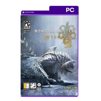 [한정수량]PC 몬스터헌터 와일즈 (스틸북 내 코드 동봉) e-캡콤 굿즈 에디션