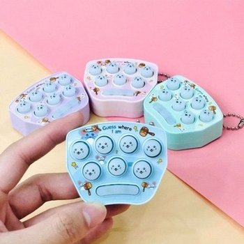 테스트 열쇠고리 순발력 키링 게임기 말랑이 틱톡 미니게임기 커...