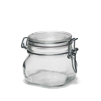 보르미올리 피도병 투명 밀폐 유리병 500ml