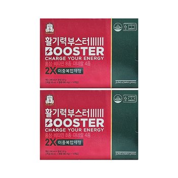 정관장 활기력 부스터 액상 20ml + 정제 400mg x 14개입 x 2박스