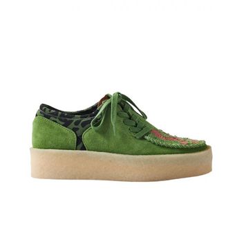 [해외] Clarks Originals 클락스 오리지널스 x 살레헤 벰버리 러거 컵솔 다크 그린