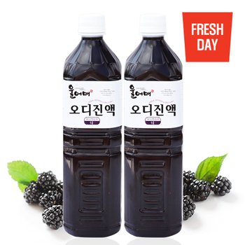 [울어매] 고창 명품  오디진액 오디즙 1L+1L (선물포장)