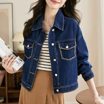 모인 데님 스타일 자켓