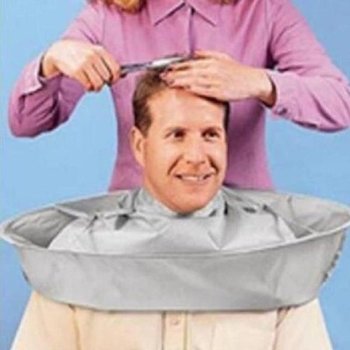 성인 셀프 컷트 이발보 미용 이발 가운 커트보 (W86C40C)