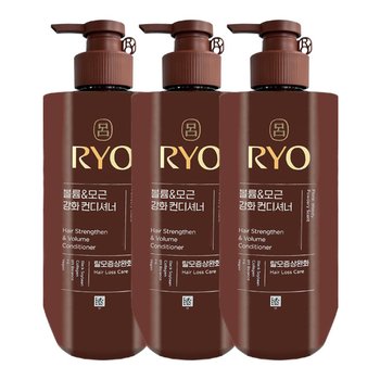 려 흑운 볼륨 앤 모근강화 컨디셔너 592ml x3