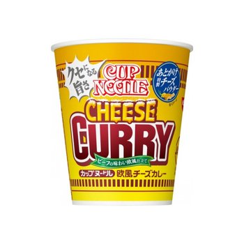 [해외] 닛신 컵누들 유럽풍 치즈카레맛 85g 일본 컵라면