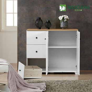 [우아미가구]도네트 3서랍 다용도수납장