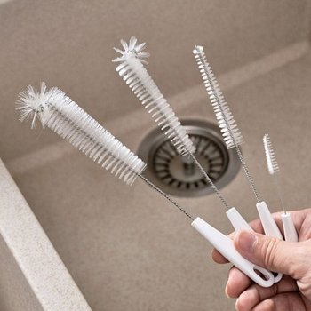 고품질 4종류솔 젖병솔 빨대 4종류 틈새 빨대브러쉬 4종 스텐빨대컵 (WFK9Z1D)