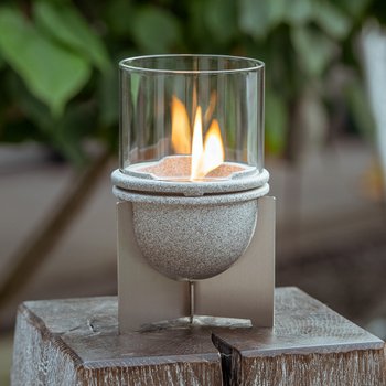 [독일 도자기-DENK]실내용 왁스버너 그라니시움® M (인테리어/ 영구적 사용 초/ 양초/ 캔들/ 향초/ 아로마오일/ 촛불/ 실내조명)