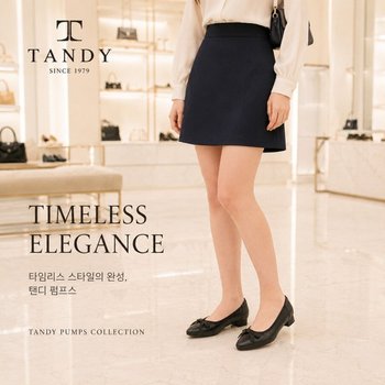 여성 리본 장식 쿠션 컴포트 구두 T2W4X203C6M2J_HDD