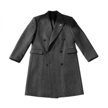 LARDINI 울 더블 코트 (AA40408E AAC65611 950)