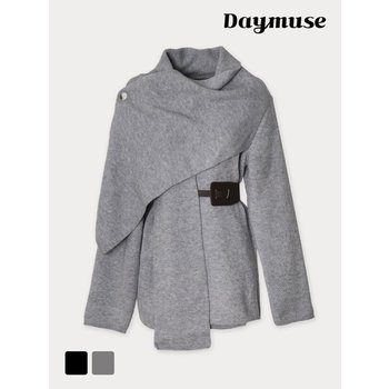 (N) 바엘 숄 니트 가디건 벨트 세트 스웨터