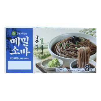 [트레이더스](주)이가자연면 메밀소바 1.092kg (136.5g × 8개입)