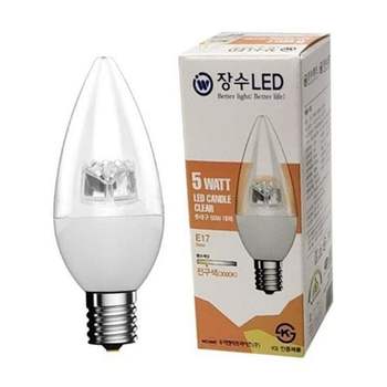 led 촛대 전구 e17 촛대구 전구 샹들리에 투명 조명 캔들 교체 소켓 조