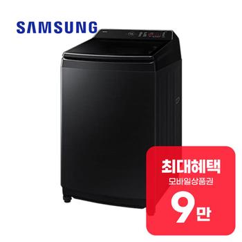 삼성 AI 통버블 세탁기 19kg (블랙캐비어) <b>WA80F19SKB</b> 렌탈 60개월 월 31900원