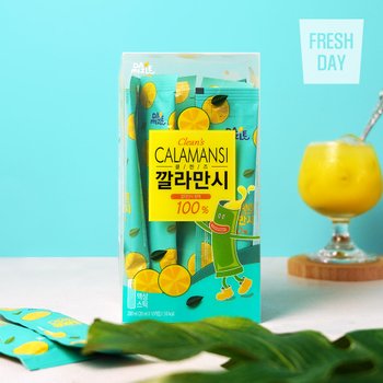 맛있고 간편한 클랜즈 깔라만시 원액 스틱 2박스 (20봉)