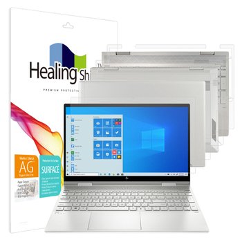 HP ENVY X360 15-ed1502TU 항균 종이질감 블루라이트차단 액정보호필름1매 외부3종 세트