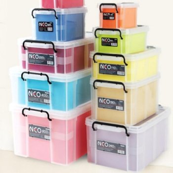 투명 정리함 40L 옷 옷장 정리 펜트리 대형 수납함 (WFH9QJT)