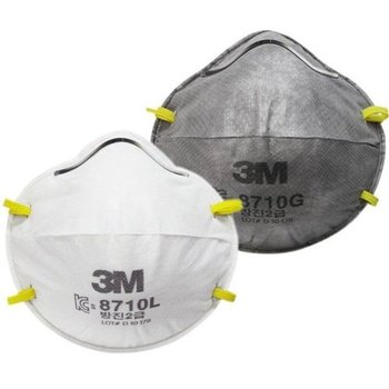 고품질 3M-안면부 여과식 방진마스크/8710L/흰색/(통(20EA)) 8710G 분진...