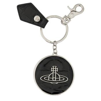 비비안웨스트우드 로고 패치 엠보싱 키링 8203011HWL0098 N401 T