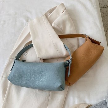 소프트 079QJI11 레더 바게트백 HH-G37